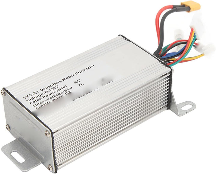 Tbest Elektro-Fahrrad-Controller, 8,5 Zoll 36 V 350 W Elektro-Scooter-Controller, DC-Motor-Geschwind