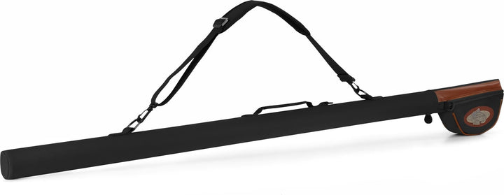 normani Angeltasche Rutentasche Hardcase Allround Fliegenrutentasche 145cm mit Tragegriff und Schult