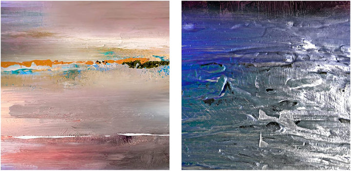murando Akustikbild Abstrakt 120x80 cm Bilder Akustikschaum Hochleistungsschallabsorber Schallschutz