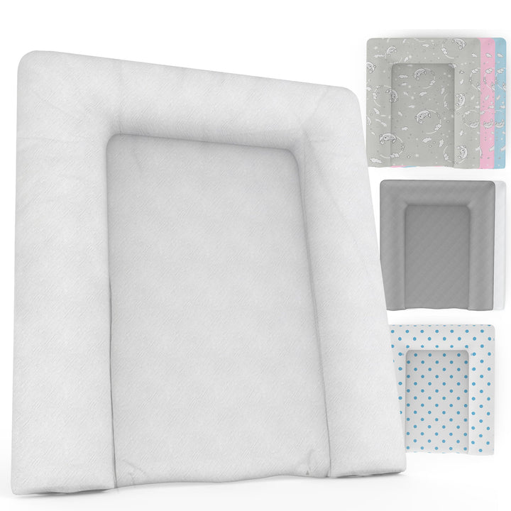 Baby'ness Wasserfest Wickelauflage - 75x85 cm - Hochwertig, Abwischbar, Leicht zu Reinigende - Erwei