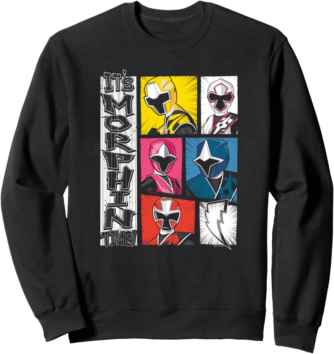 Power Rangers Ninja Steel It's Morphin Time Sweatshirt