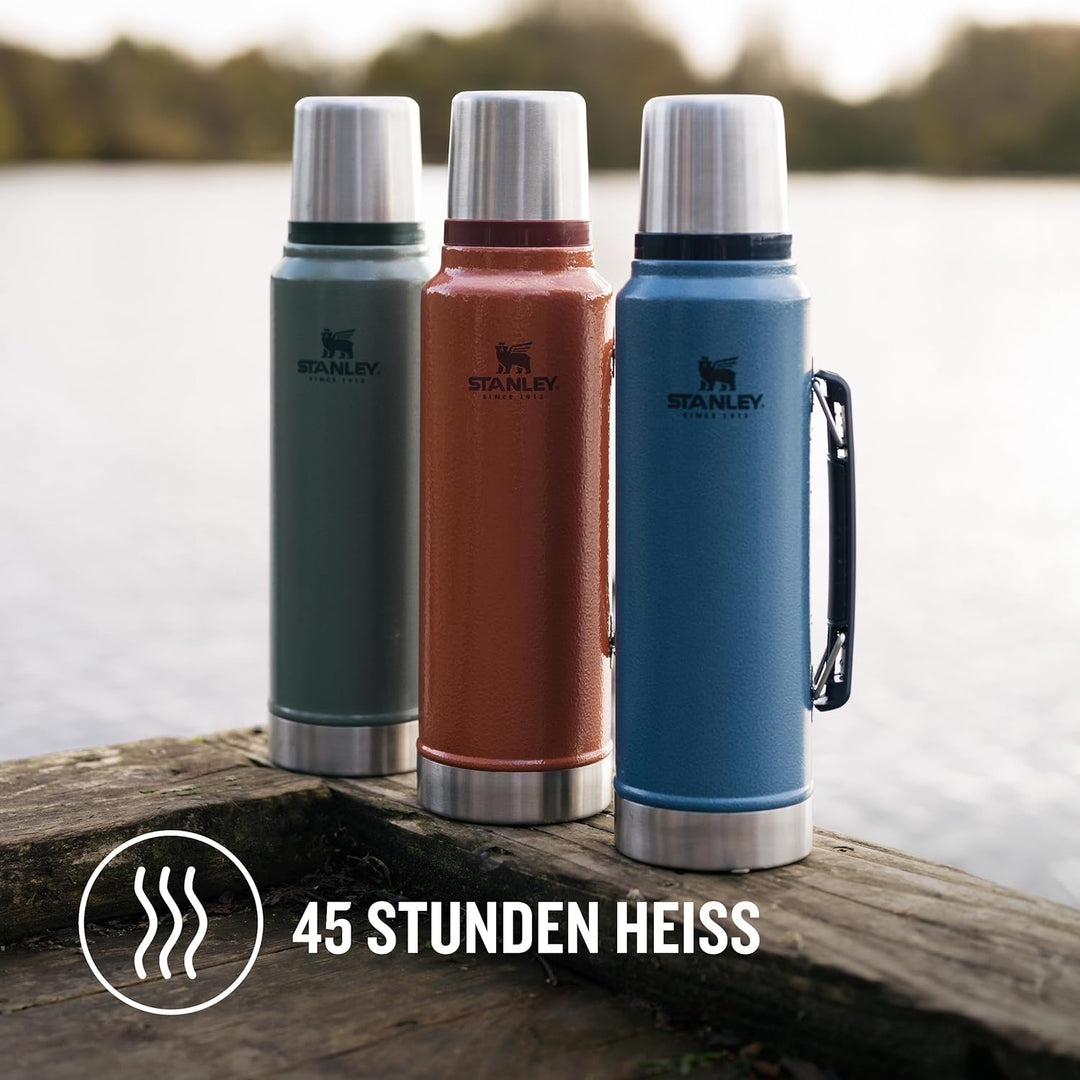 Stanley 1913 Classic Legendary Thermosflasche 1.9L - Thermos Hält 45 Stunden Heiss oder Kalt - Edels