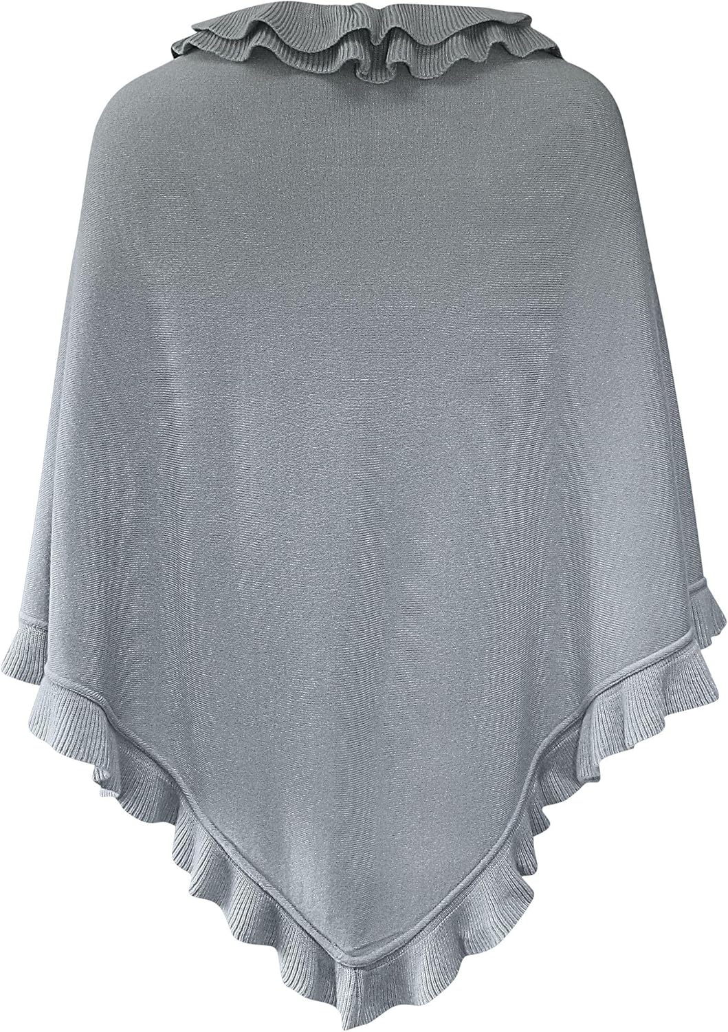 Poncho Cape Trachtentuch Umhang Stola Schultertuch Trachten-Tuch Damen Strickponcho Tracht Strick Tr