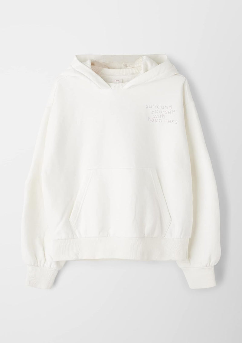 s.Oliver Sweatshirt 2123120 164 Weiss, 164 Weiss