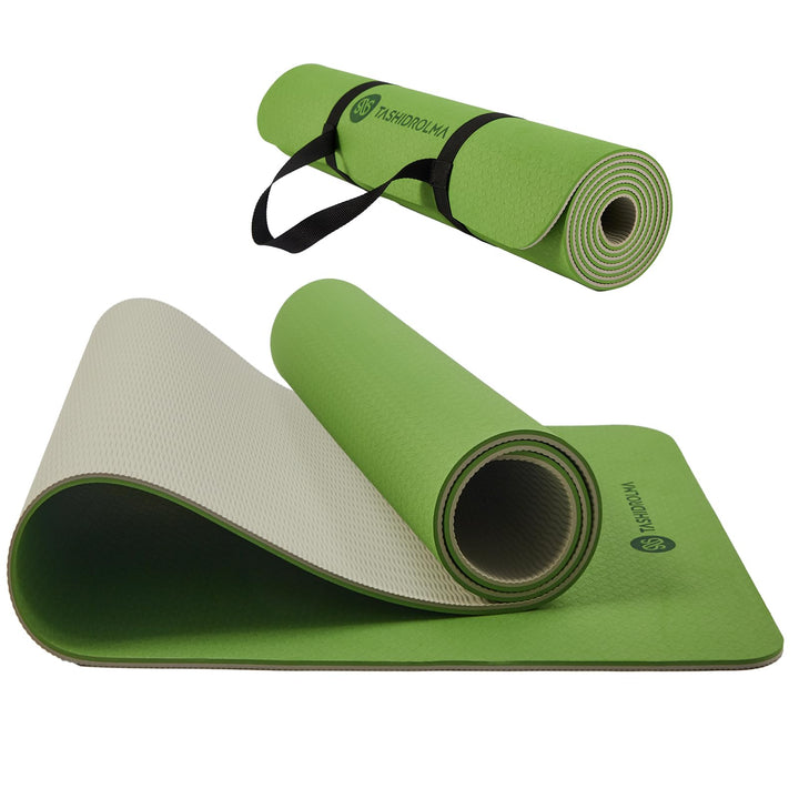 Yogamatte Rutschfest, Gymnastikmatte Mit Tragegurt, Sportmatte Für Fitnessstudio, Zuhause, Reisen, 1