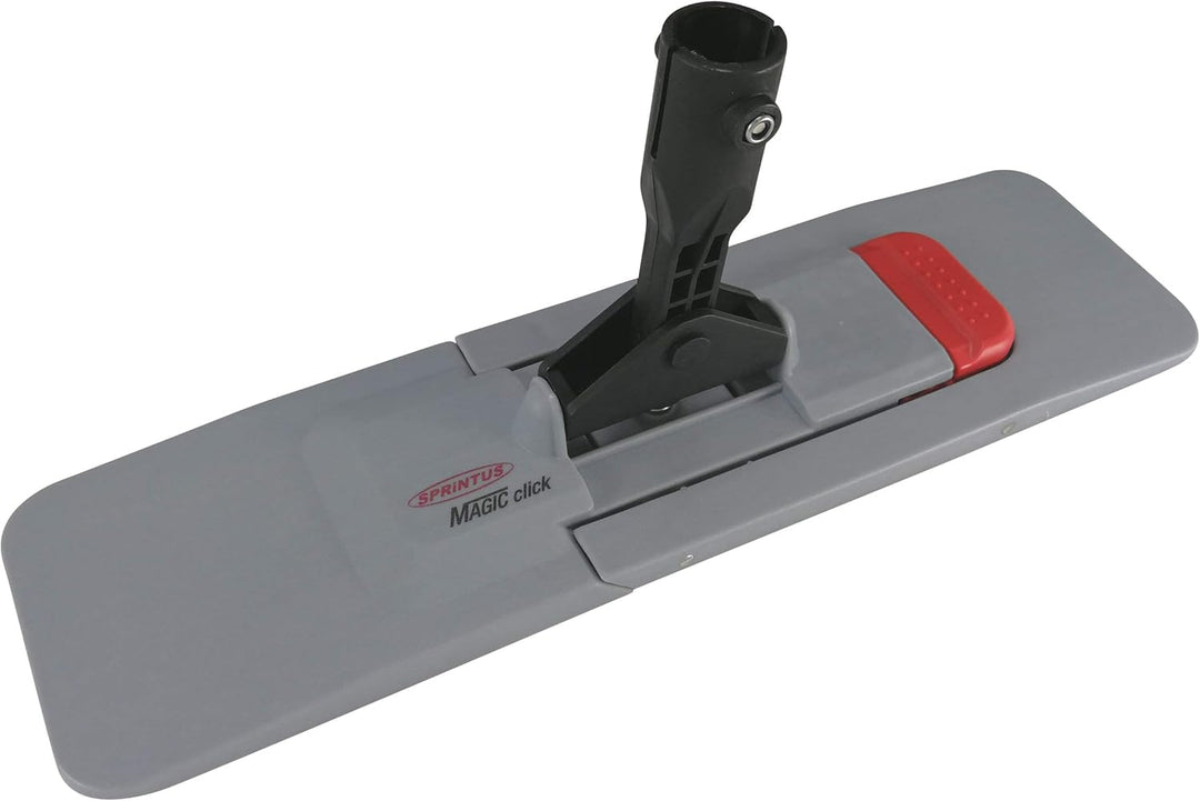 Sprintus Magnetklapphalter Magic Click (50 cm + Teleskopstiel) Bodenwischer mit Stiel Boden Reinigun