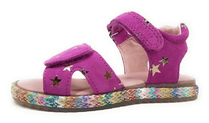 Richter Kinderschuhe Mädchen Halbschuhe Klett Sandale Rosa Freizeit 28 EU 3310 Rosette, 28 EU 3310 R