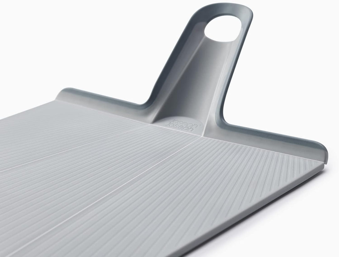 Joseph Joseph Chop2Pot Plus faltbares Schneidebrett mit einfachem Griff (gross) - hellblau 45L x 7B