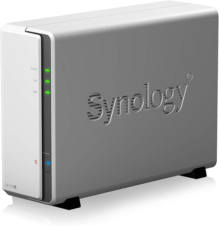 Synology DS120j 1 Bay Desktop NAS Enclosure, Black