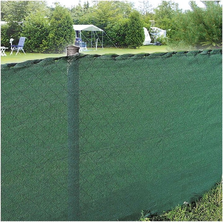 WerkaPro 07268 Sichtschutzfolie, Sichtschutz, Grün, verstärktes Gewebe, 220 g/m², Rolle mit 10 x 1,2