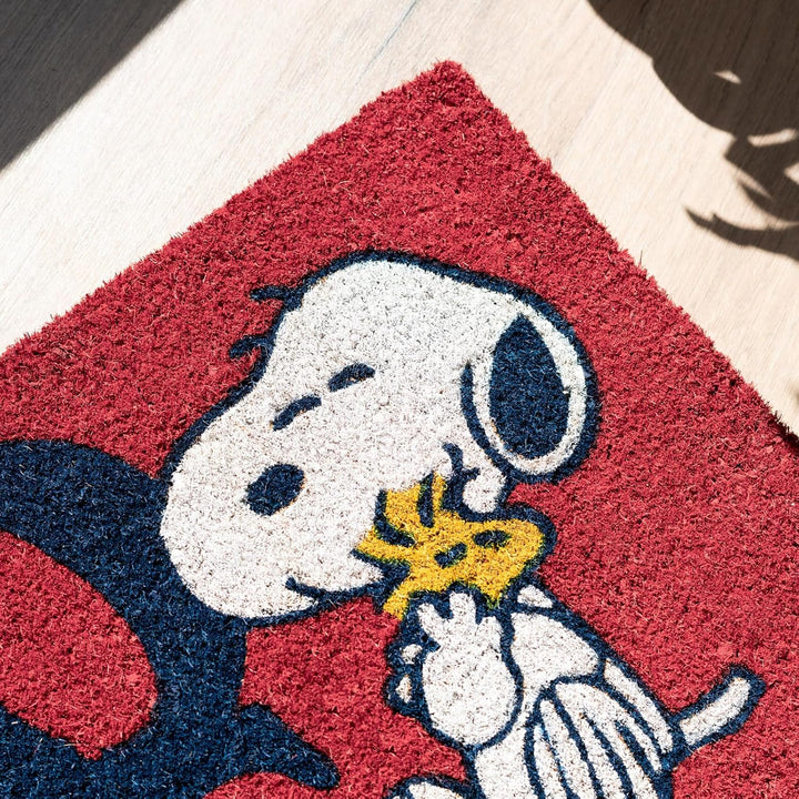 Grupo Erik Fussmatte Schmutzfangmatte 40x60 Peanuts Snoopy - Kokosmatte 40x60 cm - Fussmatte Lustig