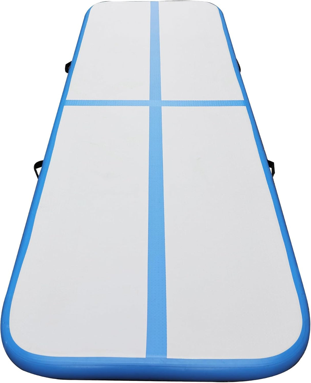Air Track 300 x 100 x 10 cm, blau/grau mit manueller Pumpe