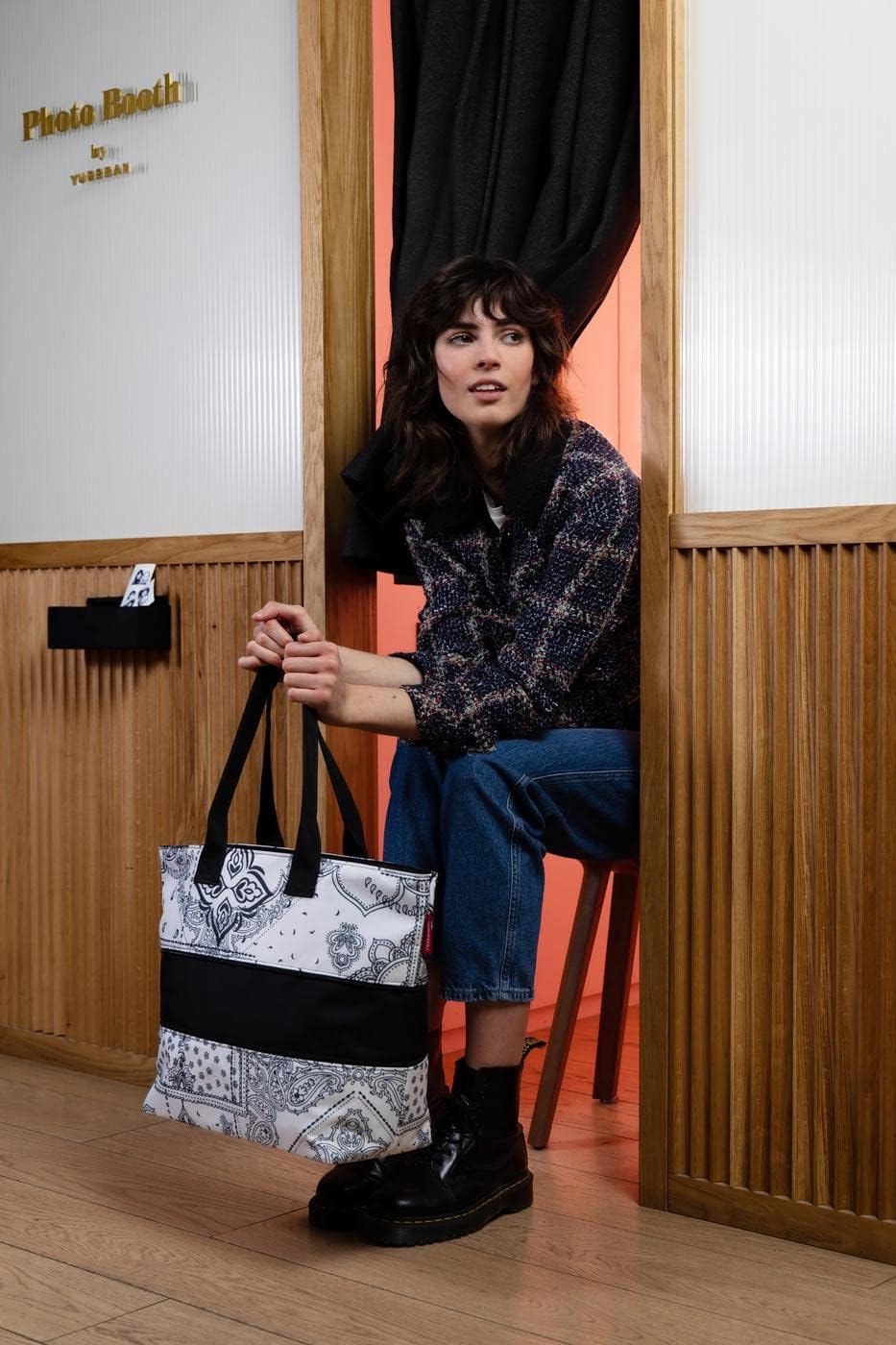 reisenthel shopper e1 - Grossraumtasche - Platz für den kleinen und den grossen Einkauf Einheitsgrös