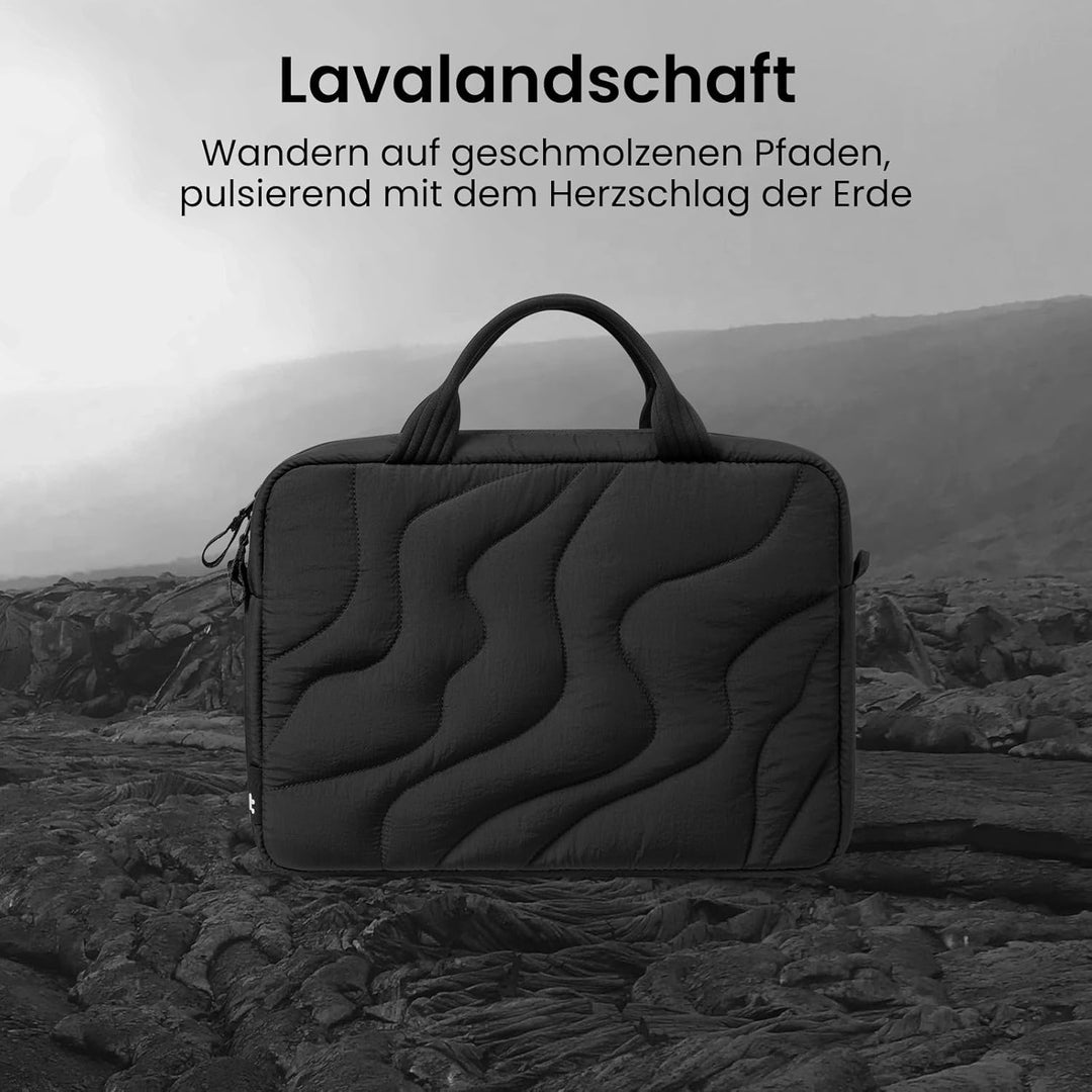 tomtoc Laptoptasche 14 Zoll, Puffy Laptop Tasche für Damen, Leichte Laptoptasche für 14 Zoll MacBook