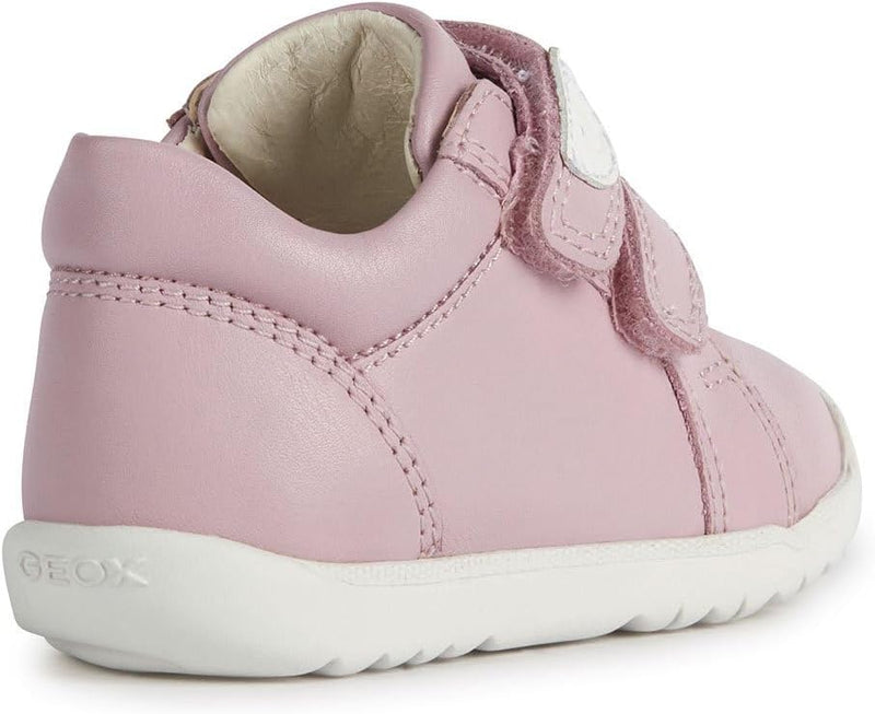 Geox Mädchen B Macchia Girl First Walker Shoe 23 EU Rose, 23 EU Rose