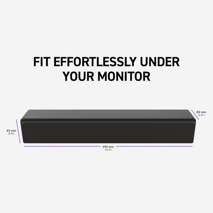 CREATIVE Stage SE Mini Kompakte Untermonitor-Soundbar mit Bluetooth 5.3, USB-Digital-Audio, für PC u