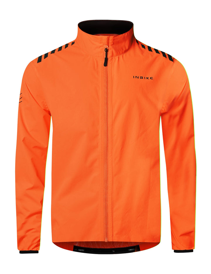 INBIKE Regenjacke Herren Leicht Fahrradjacke 10000 mmH₂O Wasserdichte Winddichte Outdoor Sport Jacke