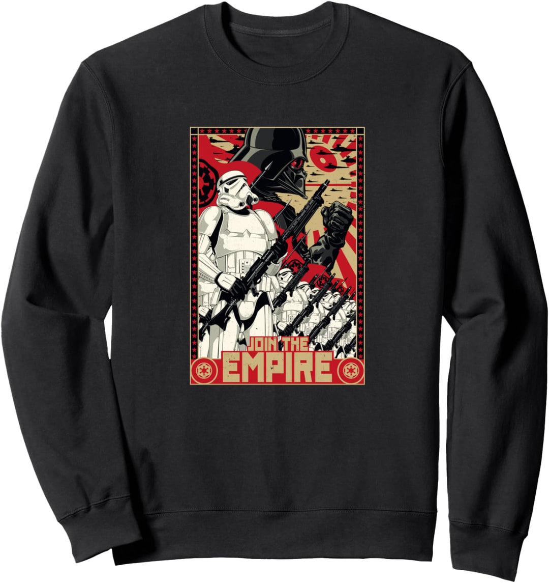 Star Wars Dark Side War Time Poster Sweatshirt
