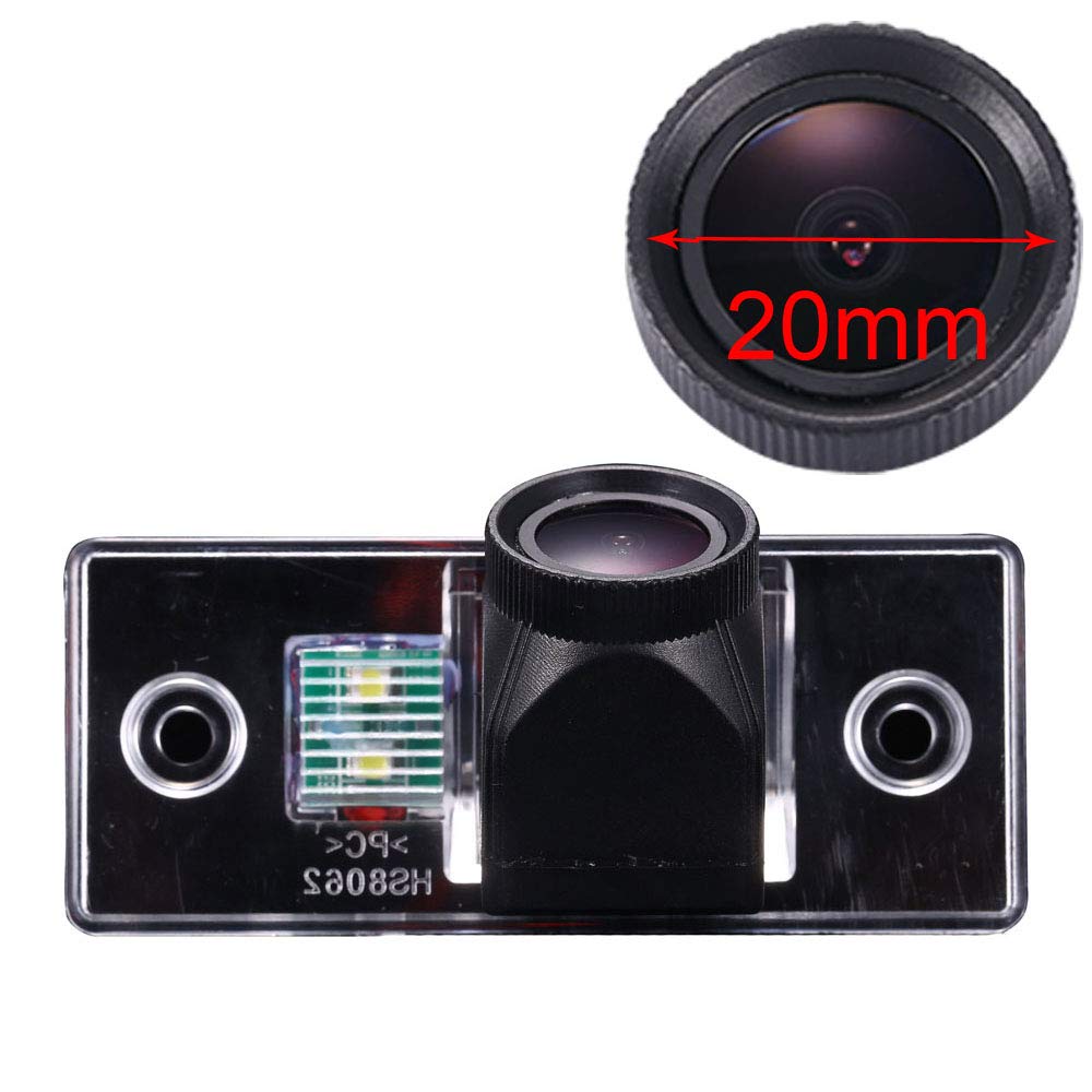 20mm HD Lens Auto Rückfahrkamera Kennzeichenbeleuchtung Kamera für Porsche Cayenne VW Touareg Tiguan
