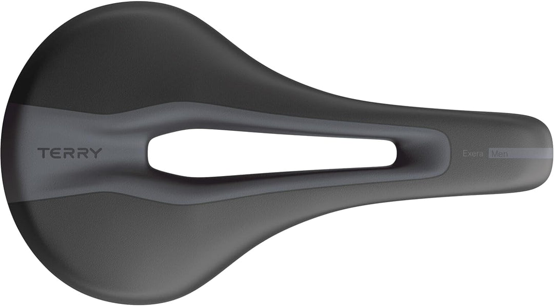 Terry Fahrradsattel Fly Exera Men in der Farbe Schwarz, Polsterung: Comfort Foam, Sitzbreite: 9cm -
