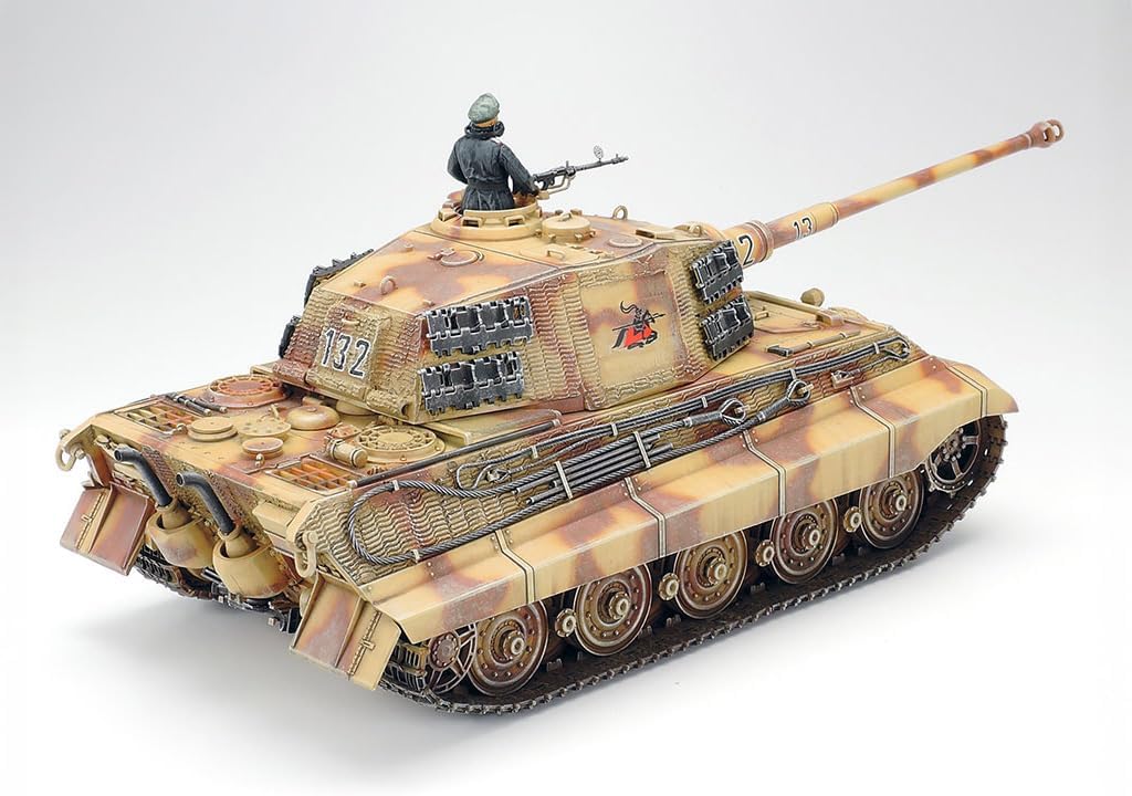 Tamiya 300035164 - 1:35 WWII SdKfz.182 Panzer VI Königstiger(1)