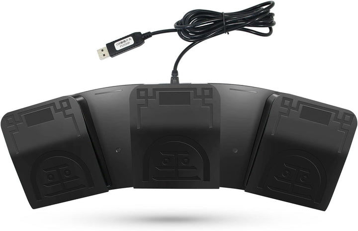Fusspedal PC USB Triple Foot Switch Programmable Computer Tastatur Shortcut Key Customized Combinati