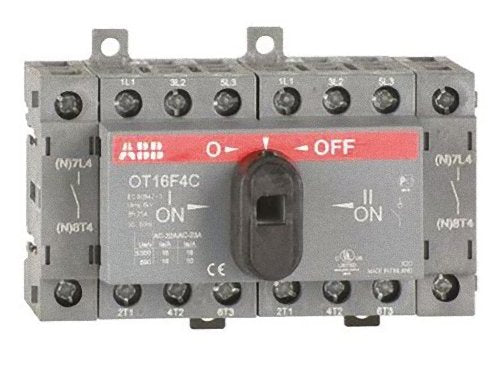abb-entrelec ot16 F4 C – Schalter Switch ot16 F4 Kontakte Montage auf Profil DIN