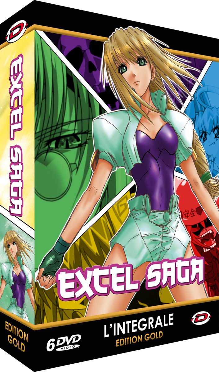 Coffret intégrale excel saga [FR Import], DVD