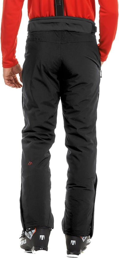 Maier Sports Herren Skihose Copper Slim 25 Schwarz, 25 Schwarz