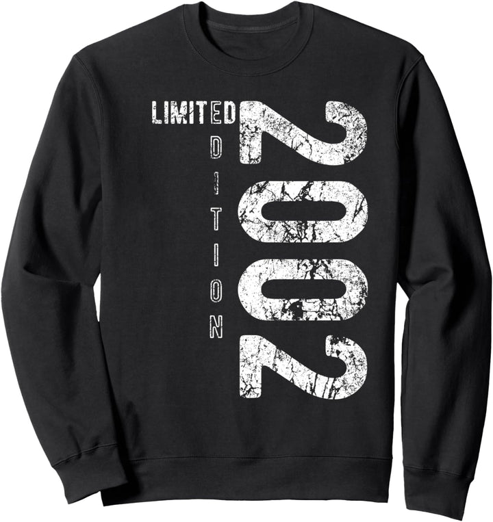 Limited Edition 2002 Geburtstag Jahrgang 2002 Born In 2002 Sweatshirt