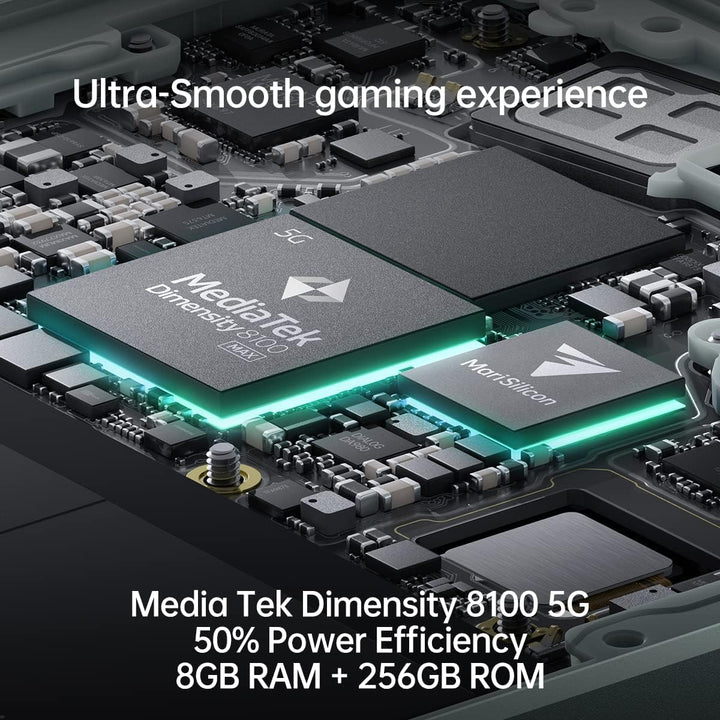 OPPO Reno8 Pro Smartphone, MediaTek Dimensity 8100-MAX 5G, 6,7 Zoll (17 cm) 120 Hz AMOLED-Bildschirm