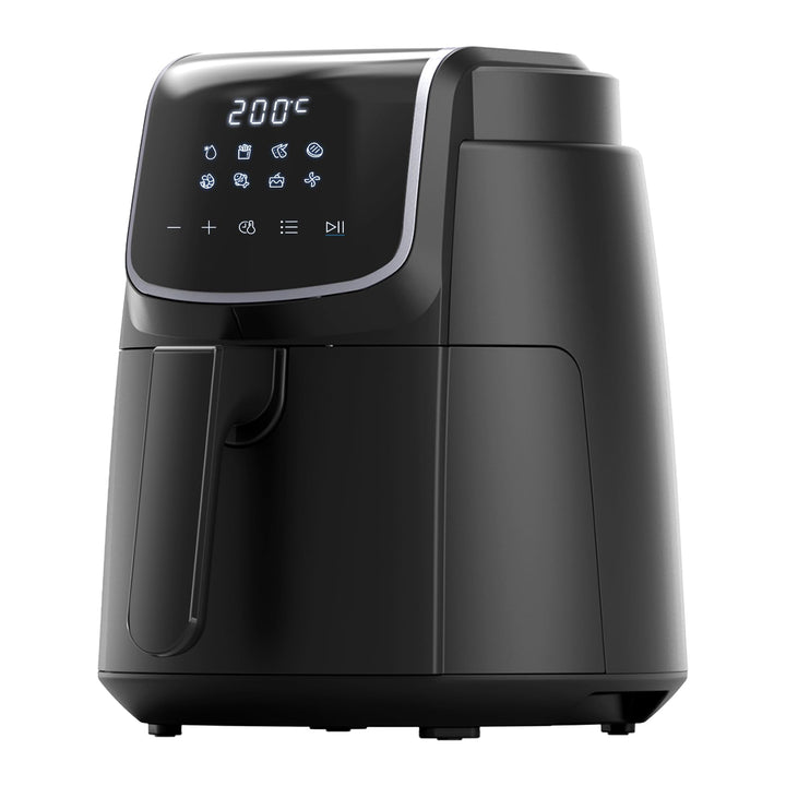 Midea Heissluftfritteuse 4L XL Air Fryer mit LED-Touchscreen, [35-200°C|8 Kochfunktionen|Spülmaschin