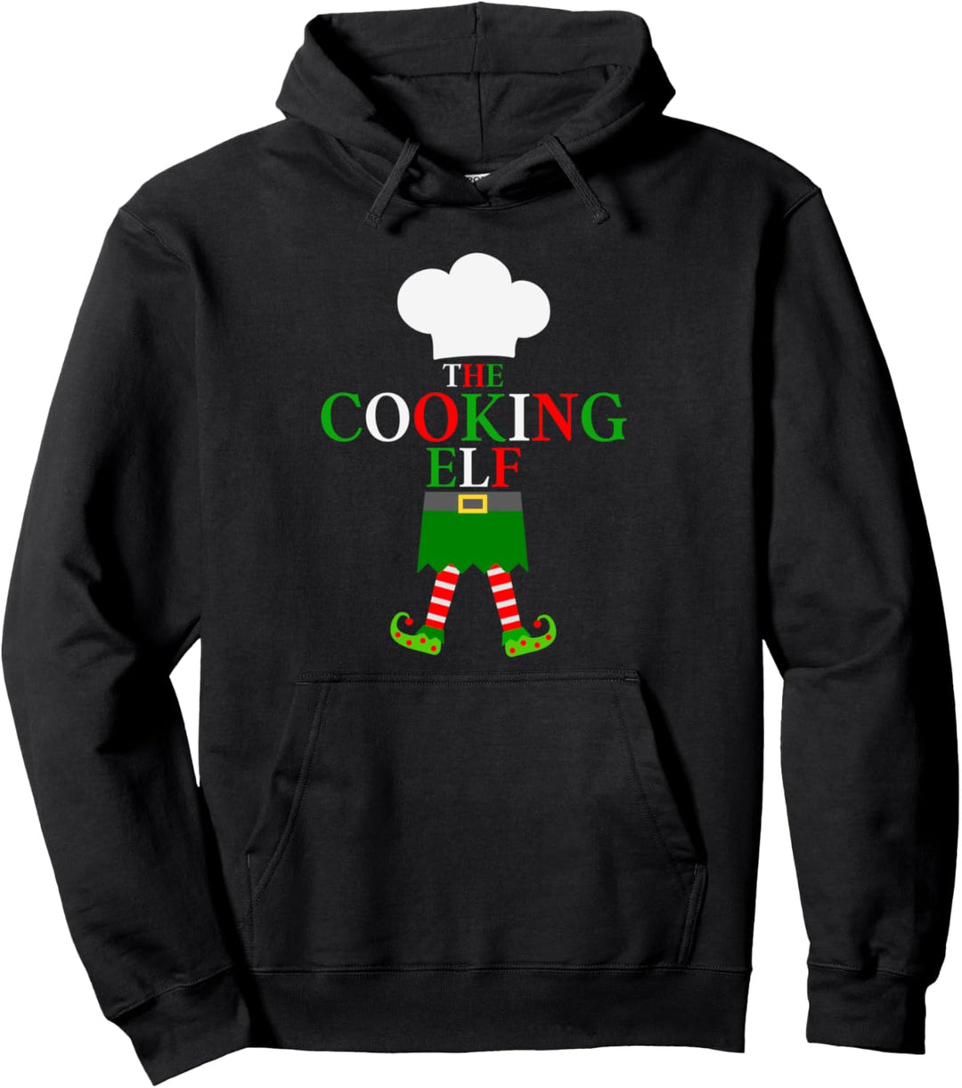 The Cooking Elf - Lustige passende Familiengruppe Weihnachten Pullover Hoodie