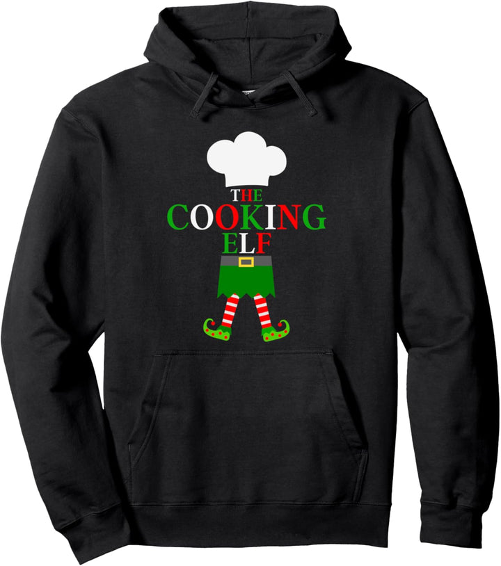 The Cooking Elf - Lustige passende Familiengruppe Weihnachten Pullover Hoodie