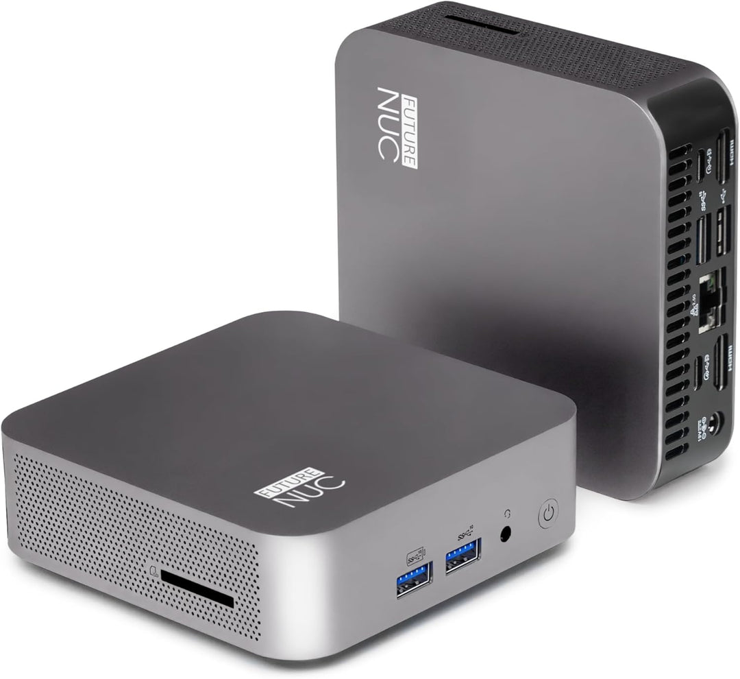 FutureNUC AMD Ryzen® R5-7535HS Mini PC • 8 Kerne, bis zu 4,8GHz • 16GB DDR5 RAM, 512GB SSD • WiFi 7,