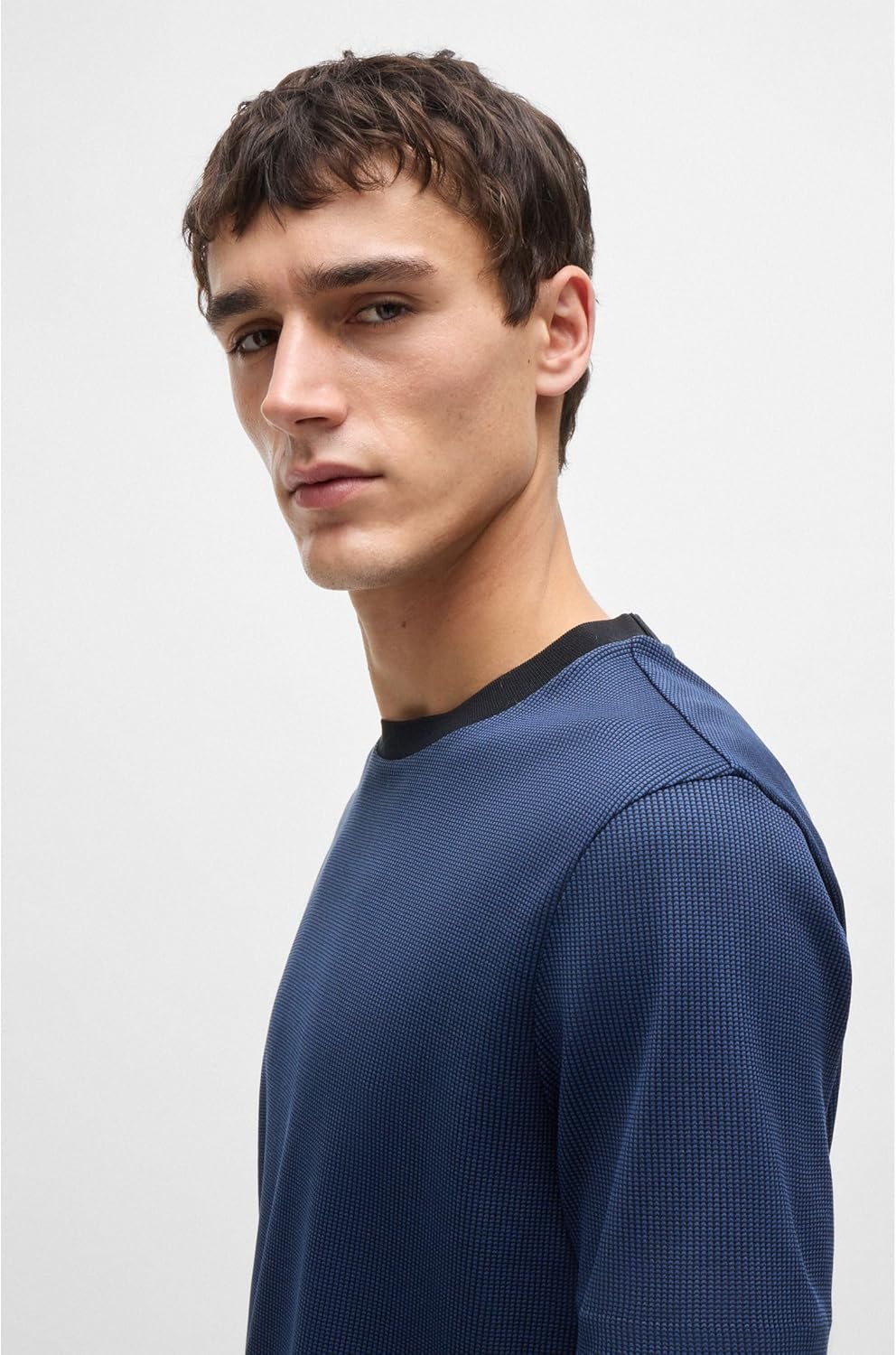 BOSS Herren Plain Short Sleeve Crewneck T-Shirt T-Shirt (1er Pack) XS Dunkelblau404, XS Dunkelblau40