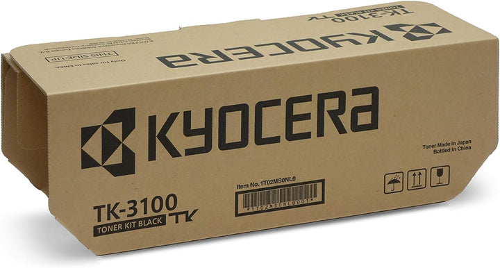 Kyocera TK-3100 Original Toner-Kartusche Schwarz 1T02MS0NL0. Kompatibel für ECOSYS M3040dn / M3540dn