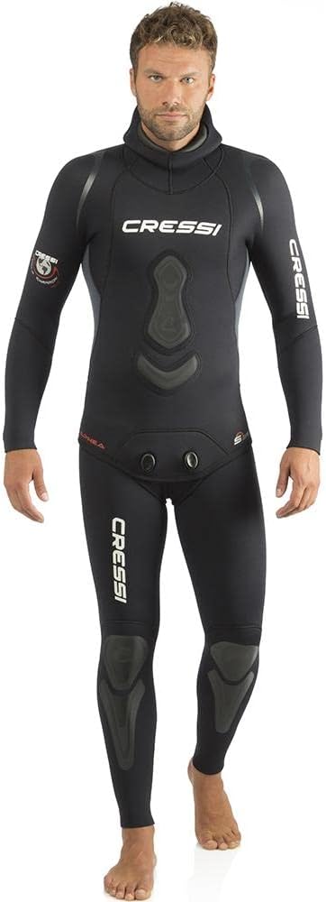 Cressi Apnea Complete Wetsuit - Kompletter Tauchanzug in Soft Neopren, erhältlich in Stärken von 3.5