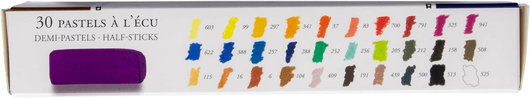 Sennelier Pastells Soft Half ST sortiert, Einheitsgrösse 30 stück (1er Pack) sortiert, 30 stück (1er