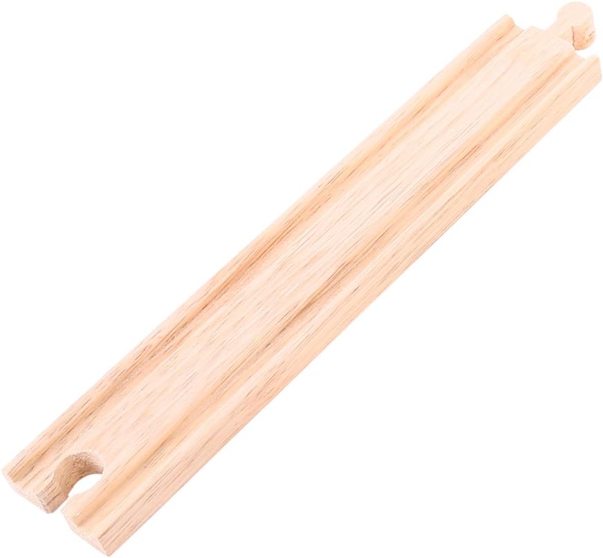Bigjigs Rail Holzschienen Gerade 21,5cm (Pack von 12)
