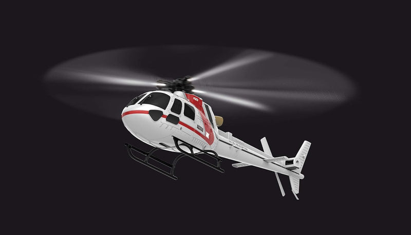 Amewi AS350 RC Hubschrauber RtF 700er, Rot/Weiss