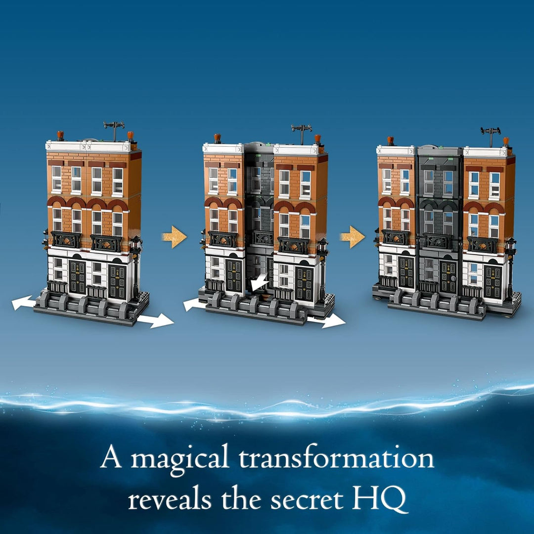 LEGO Harry Potter 12 Grimmauld Place 76408 - Bauspielzeug für Jungen, Mädchen und Jungen ab 8 Jahren