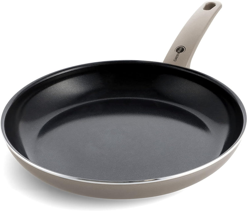 GreenPan Cambridge Bratppfanne (30 cm), gesunde keramische Antihaftbeschichtung, PFAS-frei, induktio