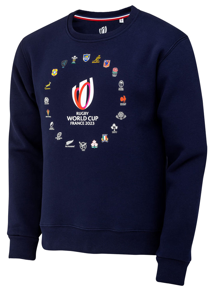 Rugby World Cup RWC 20 Nations Sweatshirt, offizielle Kollektion der Rugby-Weltmeisterschaft 2023 XL