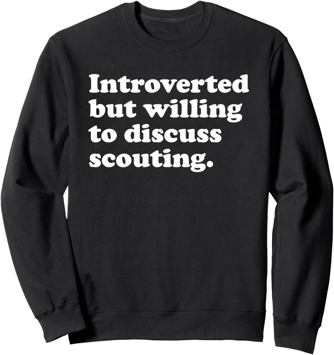 Lustiger Pfadfinder für Herren, Damen oder Kinder Sweatshirt