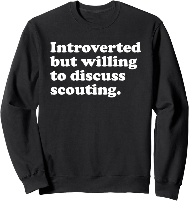Lustiger Pfadfinder für Herren, Damen oder Kinder Sweatshirt