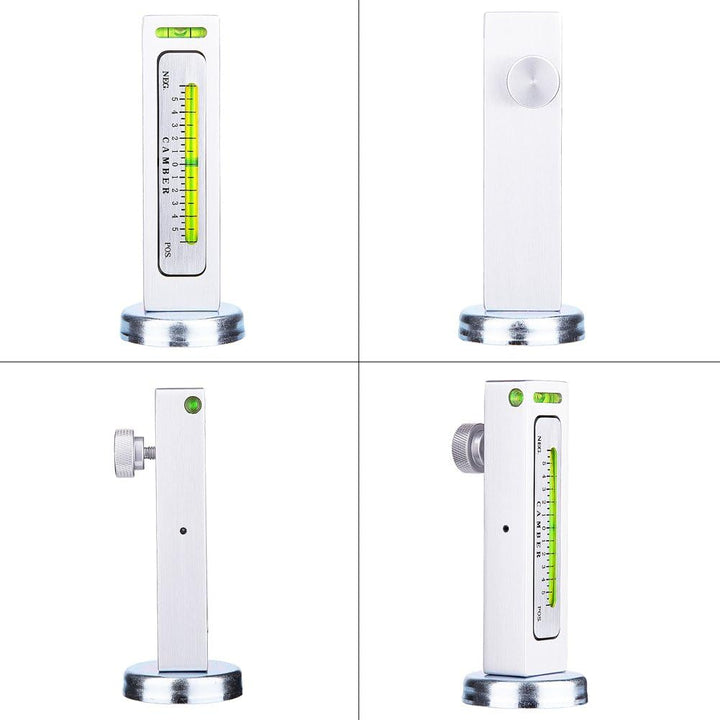 Qiilu Universal verstellbare Auto Magnetlehre Werkzeug LKW Sturz Rotor Strebe Rad Naben Ausrichtung