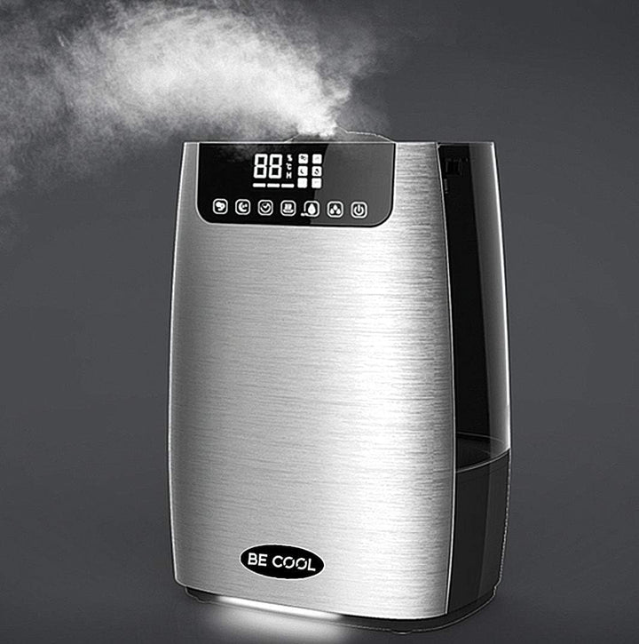 BE COOL Luftbefeuchter & Aroma-Diffuser, Kalt-und Warmluftbefeuchter für bis zu 50m², Schlafzimmer g