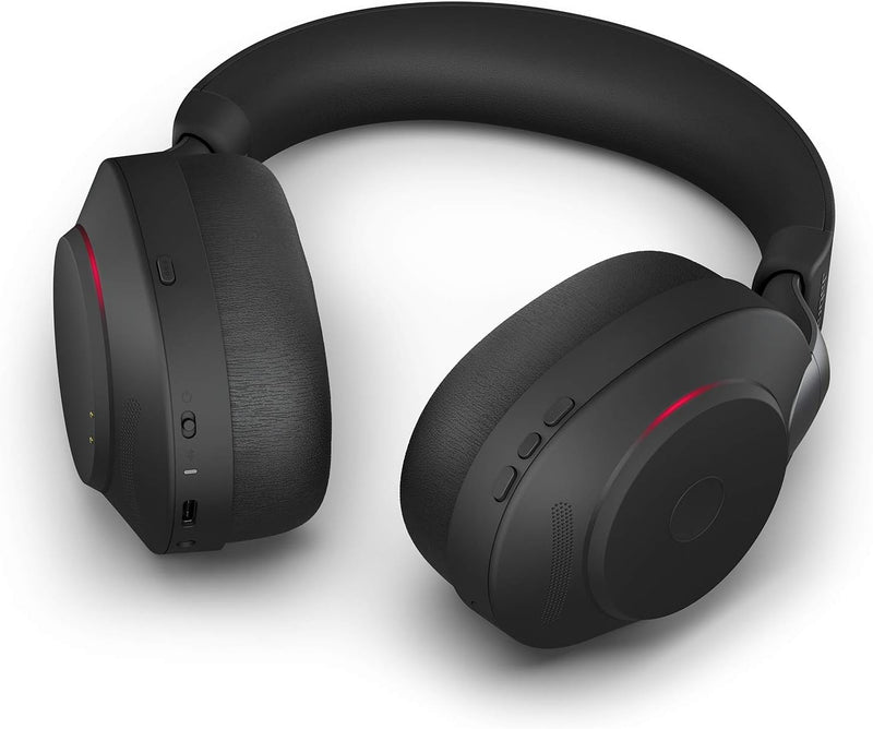 Jabra Evolve2 85 Wireless PC Headset – Noise Cancelling UC Certified Stereo Headphones With Long-Las