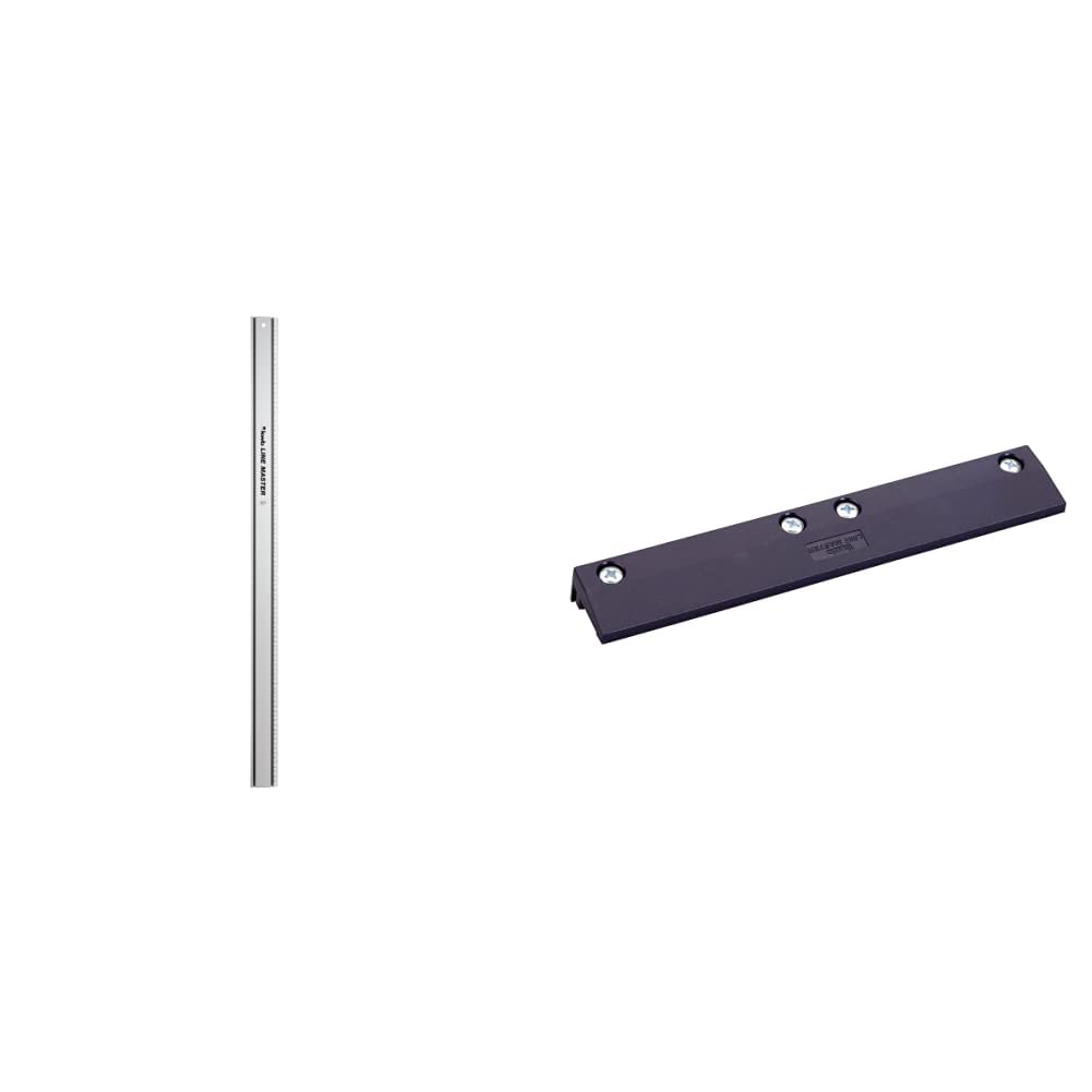 kwb LINE MASTER Präzisionslineal – 1000-mm Universal-Führungsschiene für Kreissäge, Stichsäge und Ob